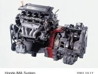 Honda IMA System cutaway model