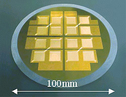 Miniature fuel cells flow structure