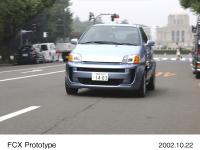 FCX prototype city-driving scene 2
