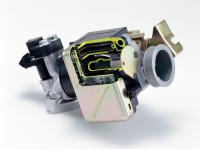 Cut away model of compact PGM-FI unit