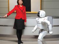 The New ASIMO Movement in response to a gesture （Posture recognition）