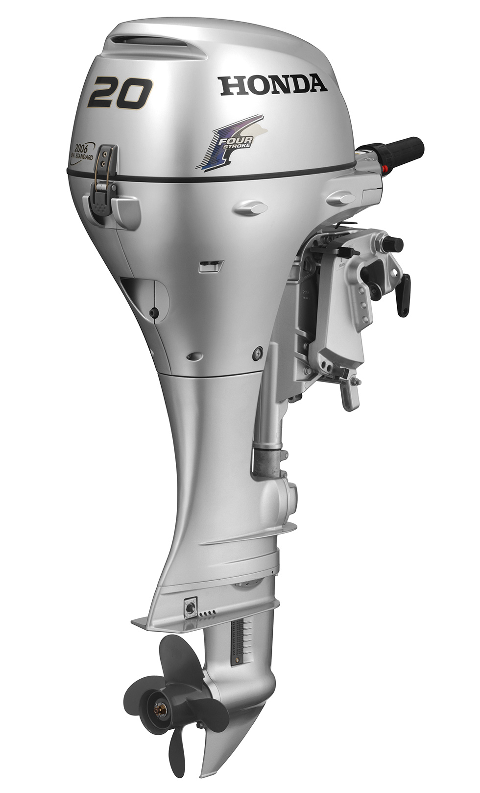 The BF20 4-stroke marine outboard motor prototype