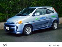 Fuel cell vehicle (FCX) 