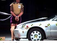 Crash testing of the pop-up hood system for the pedestrian safety using the POLAR II 2