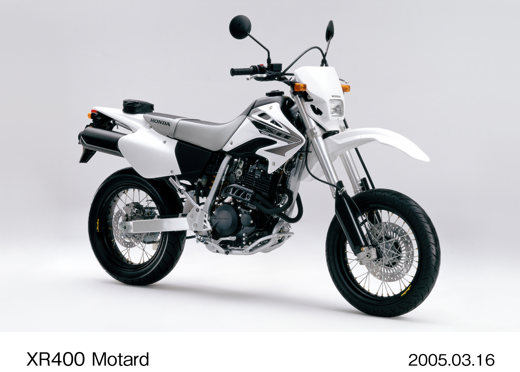 Honda Launches Super Motard-Style Mid-Size Sport Bike,The XR400 Motard ...