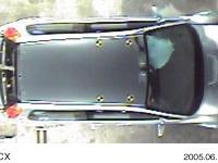 Fuel Cell Vehicle FCX full frontal collision test