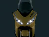 Honda ASV-3 Motorcycle Front (Night time)
