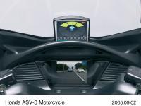 Motorcycle Display (Intersection Stop & Go Assistance System + Rear View Assistance System)