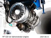 HF120 full demonstrator engine to be mounted on the HondaJet