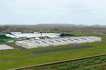 Rendu of HVN motorcycle second plant(front)