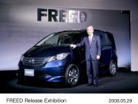 Freed, Takeo Fukui President and CEO of Honda