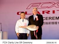 Ron Yerxa; Takeo Fukui, the president & CEO of Honda