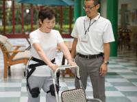 Rehabilitation training with Honda's walking assit device and a walker (image-2)