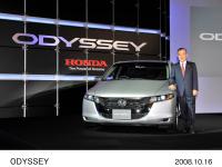 ODYSSEY, Takeo Fukui President and CEO of Honda