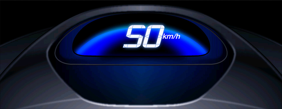 Blue: driving with extra consumption of fuel