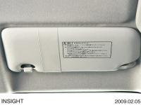 Ticket Holder (driver side sunvisor)