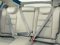 3-point ELR/ALR Rear Seatbelts (with child seat fixation) (3 seats)