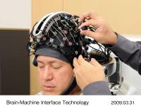 Placing measuring sensors on the head of the user