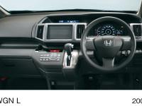 Step WGN L (FWD) Instrument Panel (interior color: Black) Option-equipped Vehicle