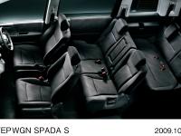Step WGN Spada S (FWD) Interior (interior color: Cool Black) Option-equipped Vehicle