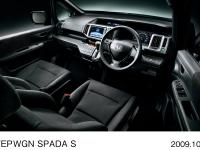 Step WGN Spada S (FWD) Interior (interior color: Cool Black) Option-equipped Vehicle