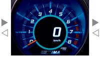 Ambient Meter: Guidance Function changes color according to fuel consumption (in Normal&Econ mode)