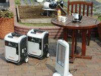 Gas-Powered Generator ENEPO Using Image (5) [location: Garden Island Tamagawa]