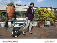 Gas-Powered Generator ENEPO Using Image (6) [location: Garden Island Tamagawa]