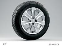 15-inch aluminum wheel