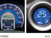 Meter, air-conditioner LC background color (HYBRID)