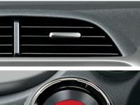 Chrome plated decoration (air-conditioner outlet, display)