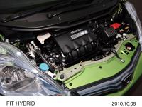 FIT HYBRID engine (body color: Fresh Lime Metallic) Option-equipped vehicle