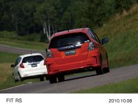 FIT RS (body color: Sunset Orange II) Option-equipped vehicle