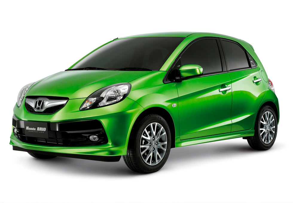 Exterior of Honda BRIO prototype (based on Thai spec)