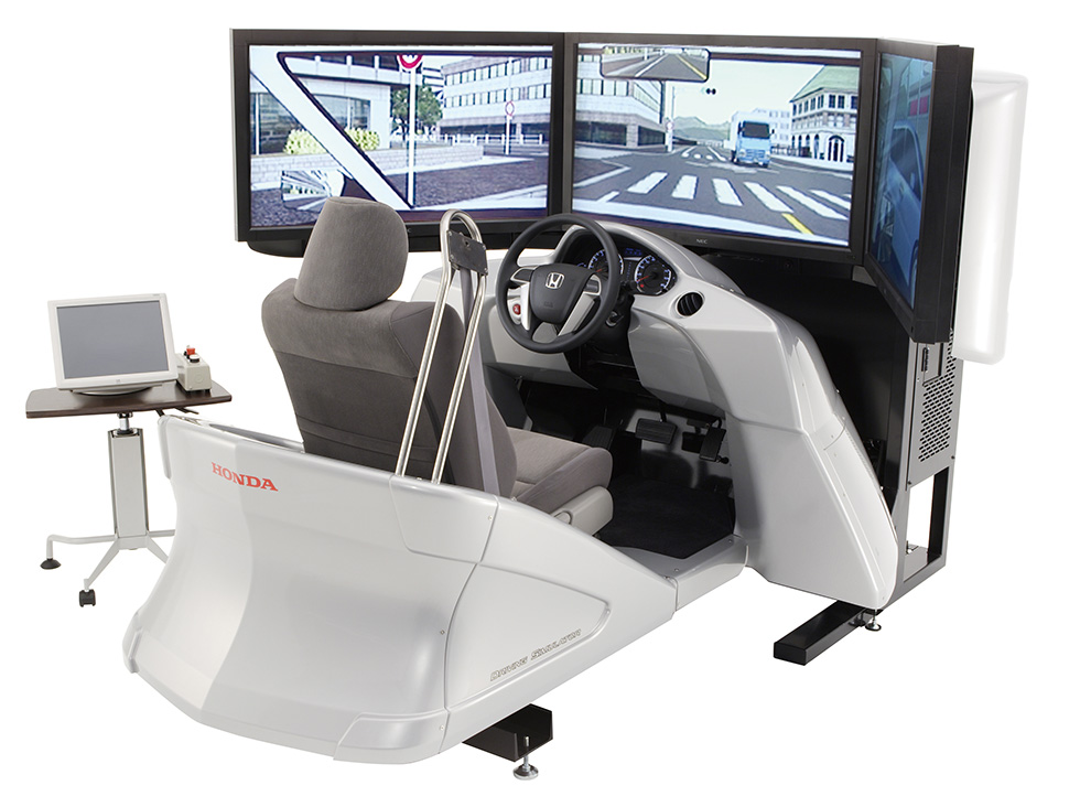 Honda automobile driving simulator