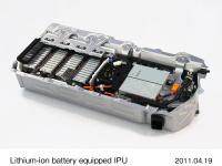 Lithium-ion battery equipped IPU (Intelligent Power Unit) display model