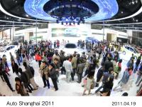 Honda display of Auto Shanghai 2011