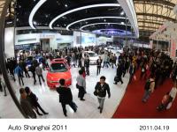Honda display of Auto Shanghai 2011
