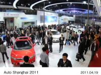 Honda display of Auto Shanghai 2011