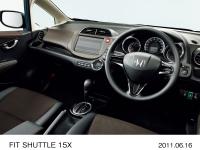 FIT SHUTTLE 15X instrument panel (black / brown)