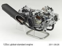 125cc global-standard engine (cut-away model)