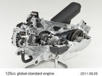 125cc global-standard engine (cut-away model)