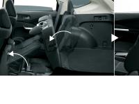 CR-V one-motion fall down seat