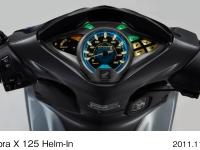 Supra X 125 Helm-In: meters