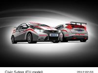 Civic 5-door (EU model) WTCC image sketch