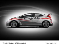 Civic 5-door (EU model) WTCC image sketch