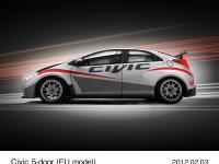 Civic 5-door (EU model) WTCC image sketch
