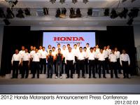 2012 Honda Motorsports Announcement Press Conference