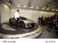 Honda President & CEO Takanobu Ito + NSX Concept
