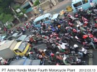 Usage of motorcycles in Indonesia